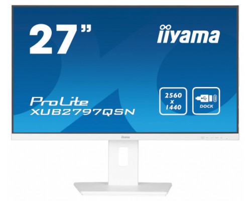 MONITOR IIYAMA IPS, DOCK, 65W, 3X3.2 1XC, 300CD (Espera 4 dias)